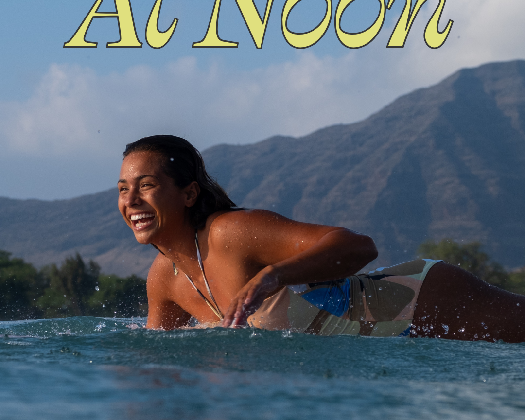 At Noon with Professional Surfer, Sive Jarrard