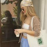 Beach Club Weekender Tote
